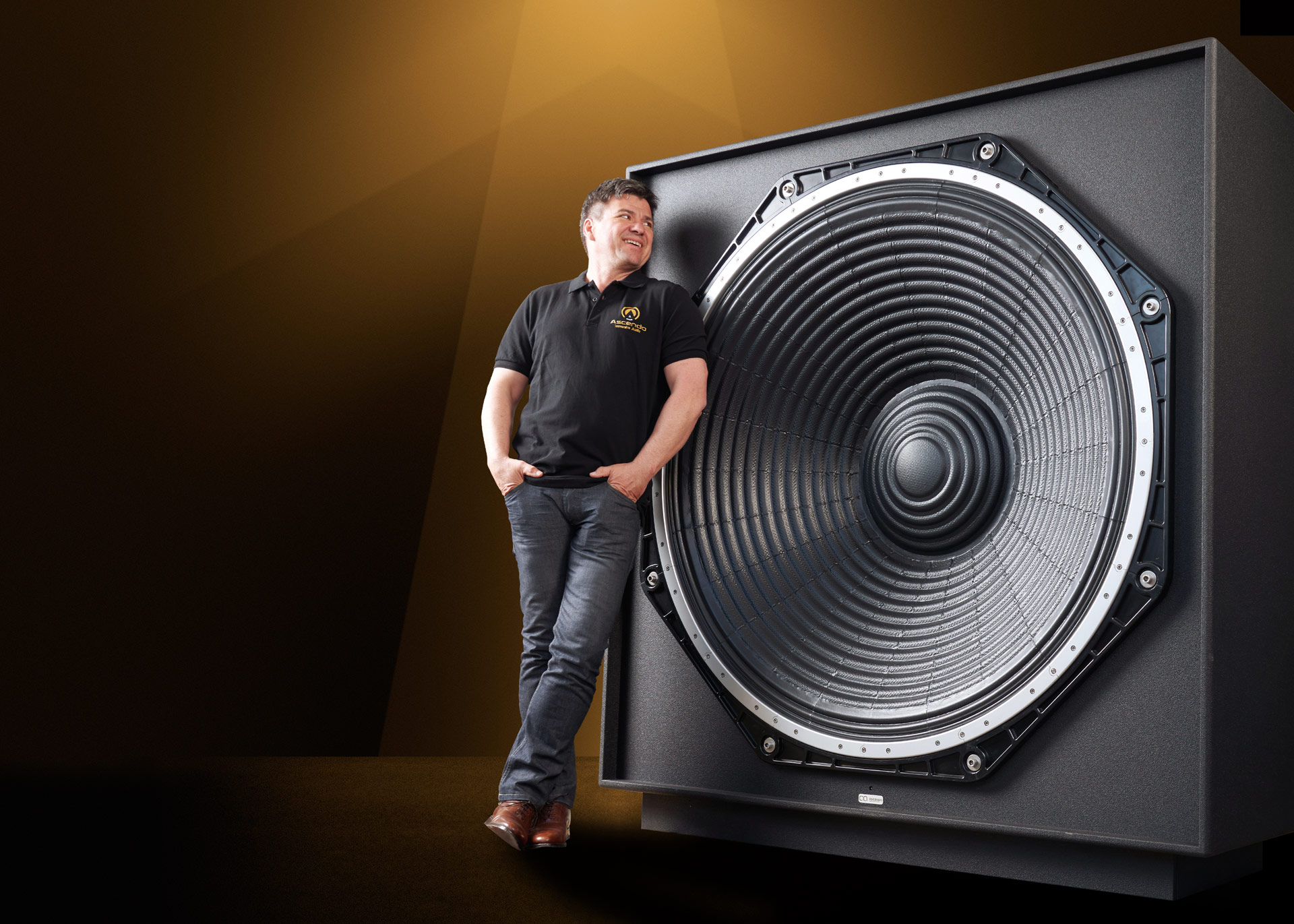 SMSG 50 - Ascendo's top of the line 50" subwoofer. The largest, best subwoofer money can buy?